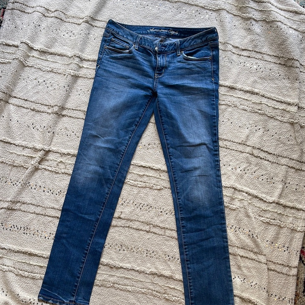 American eagle skinny jeans size 10 in mint condition